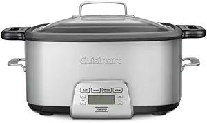 Cuisinart MSC-800 7-Quart 4-in-1 Cook Central Multicooker, Stainless Steel/Black