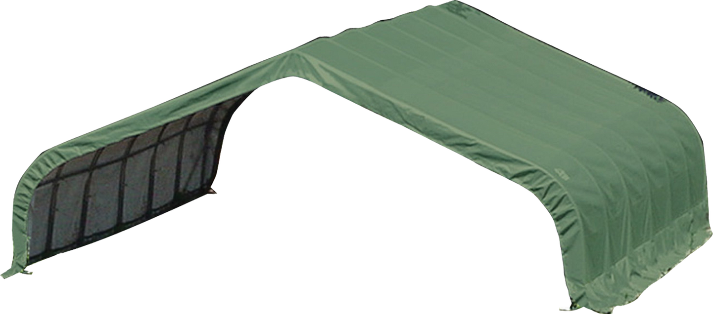 Run-In Shelter Round, 12 ft. x 20 ft. x 10 ft.