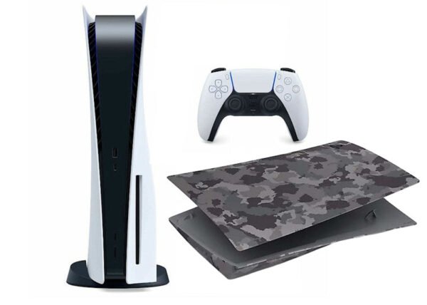 Sony Playstation 5 PS5 Disc Console with PS5 Console Cover (US Plug) 1000032115/1000031418