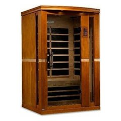 Dynamic Sauna Vittoria 2-person Low EMF (Under 8MG) FAR Infrared Sauna (Canadian Hemlock)