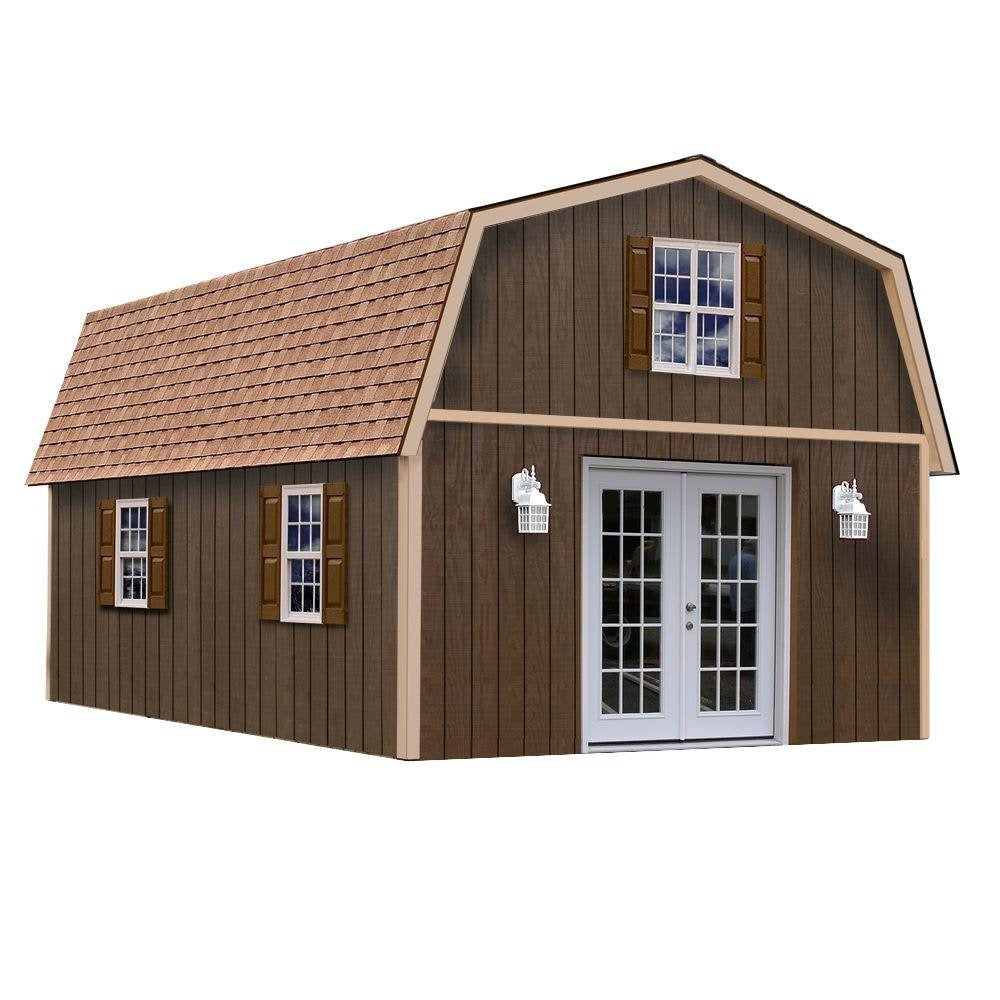 Best Barns Richmond 16 ft. x 32 ft. Wood Storage Building richmond1632 (Copy)