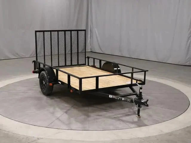 6×10 Single Axle Utility Trailer – Wood Floor & LED Lights (Copy)