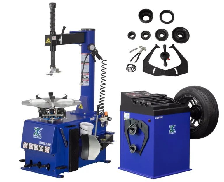 2.0 HP Tire Changer &amp; Wheel Balancer Machine Combo 580 690