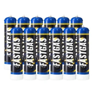 12 Pack Fast Gas 640G Cream Charger with Nitrous Oxide - UK Fast Gas