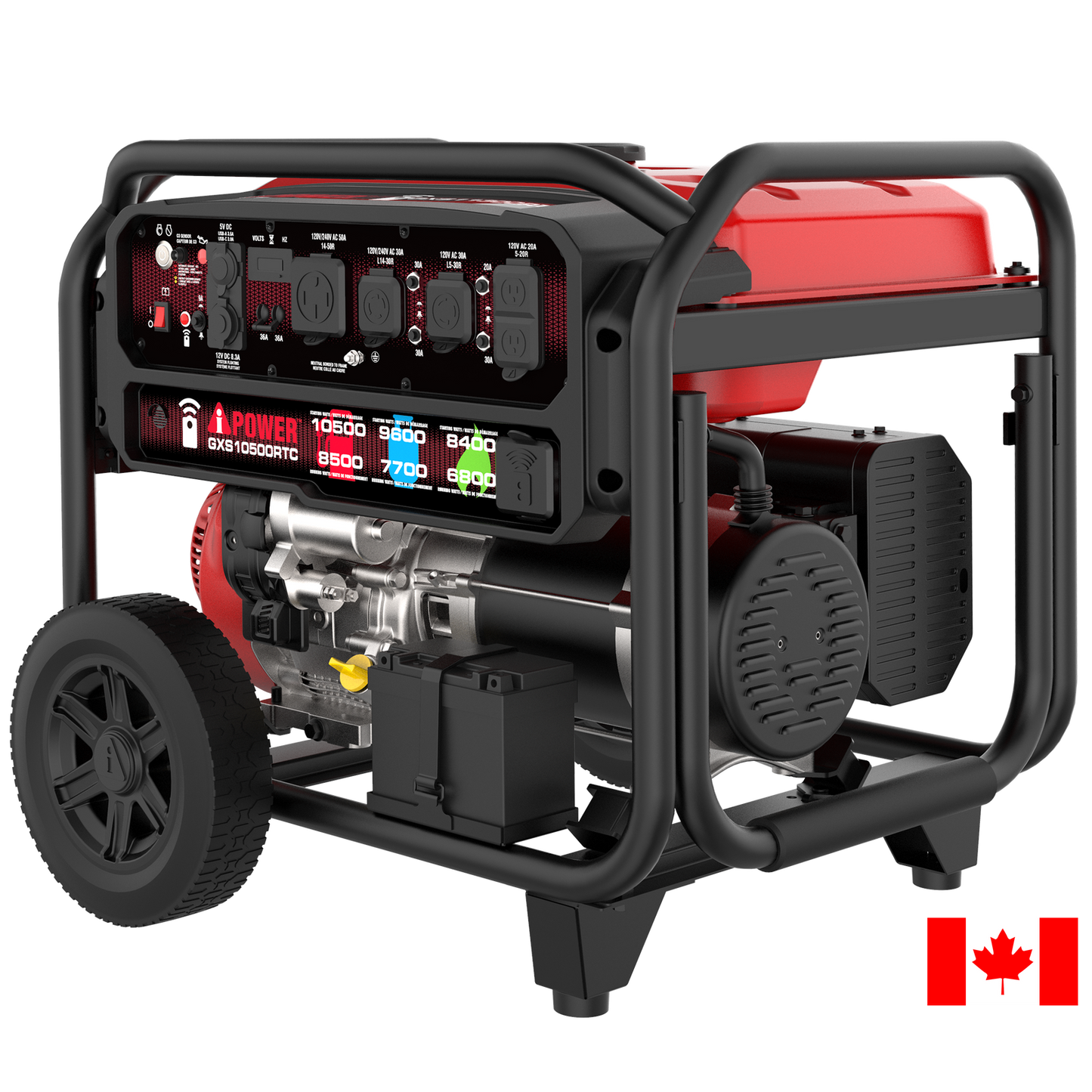 GXS10500RTC – Tri-Fuel Remote Control Generator
