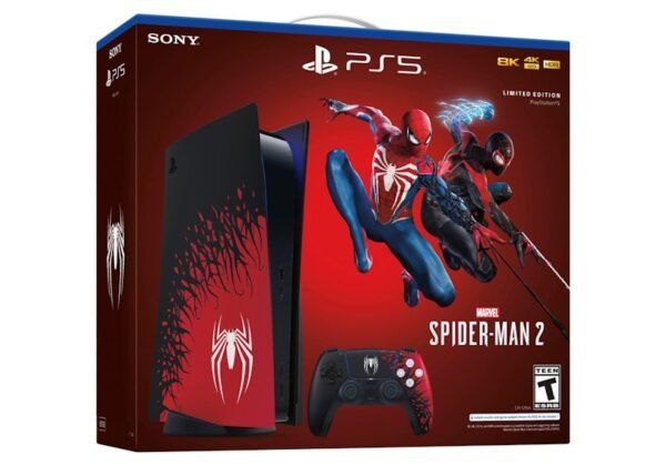 Sony Playstation 5 PS5 Blu-ray Edition Marvel Spider-Man 2 Console Bundle (UK Plug) 957280