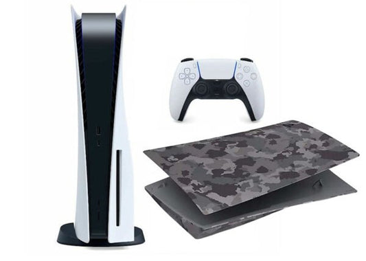 Sony Playstation 5 PS5 Disc Console with PS5 Console Cover (US Plug) 1000032115/1000031418