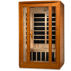 Dynamic Sauna San Marino 2-person Low EMF (Under 8MG) FAR Infrared Sauna (Canadian Hemlock)