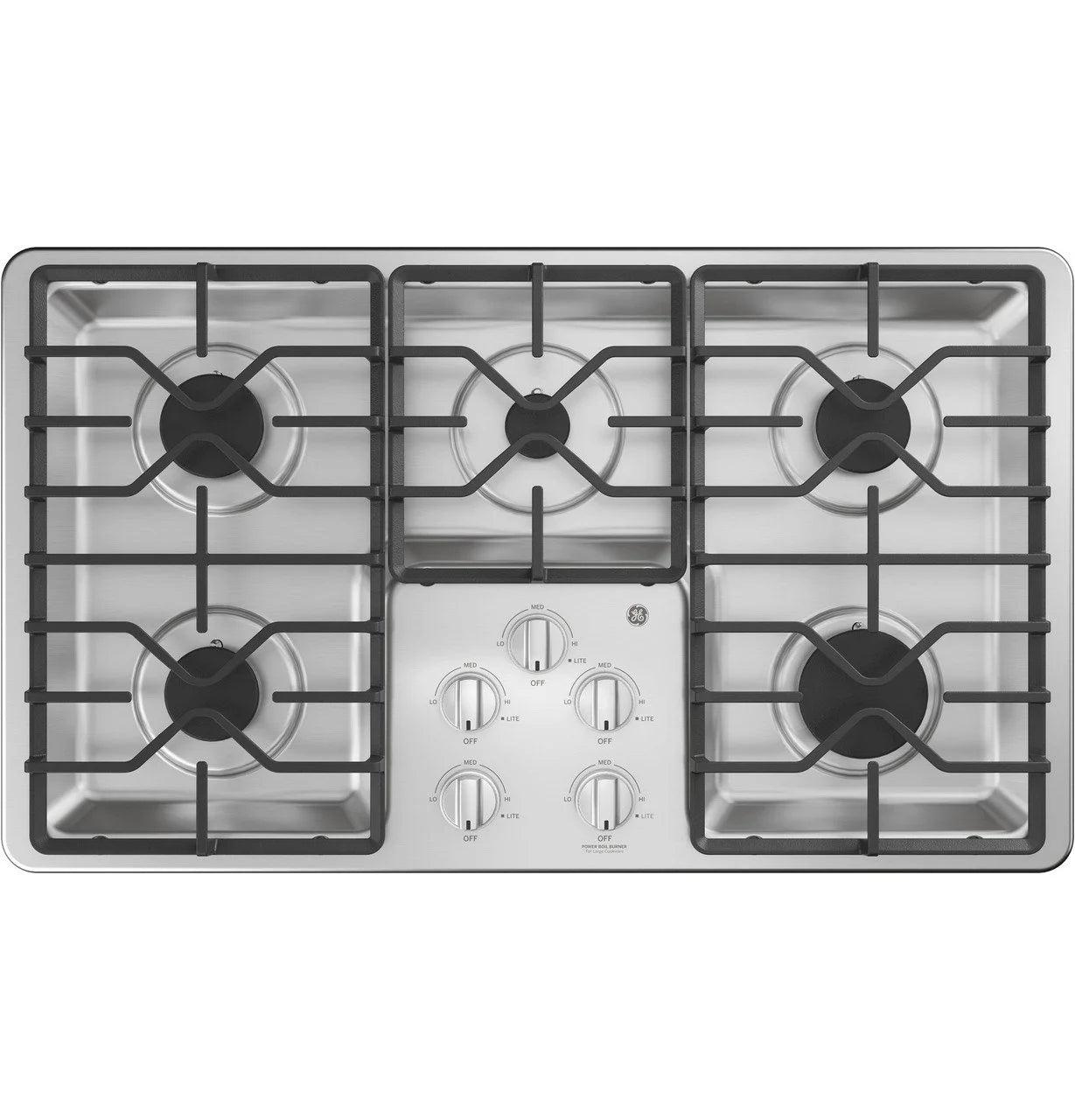 GE 36″ Built-In Gas Cooktops JGP3036SLSS