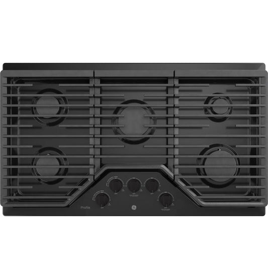 GE Profile Series 36″ Built-In Gas Cooktops PGP7036DLBB