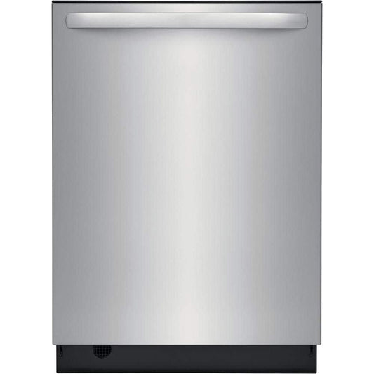 Frigidaire 24 in. Stainless Steel Top Control Built-In Tall Tub Dishwasher with Stainless Steel Tub and 3rd Level Rack, 49 dBA