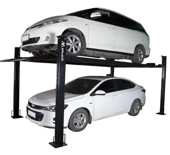 APlusLift HW-8S 8,000LB 4-Posts Portable Storage Car Lift